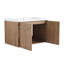 Meuble-lavabo de salle de bain moderne de 30 pouces - tablette ouverte, aspect luxueux d'apparence élégante-670896289
