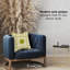 Housse de coussin floral en polyester