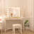Jahziyah LED Lighted Hollywood Makeup Mirror Vanity Mirror with Dimmable & Memory Function-661436962-661436970
