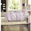 Ensemble de literie à motif floral rétro, microfibre de polyester double / grand, motif rose romantique