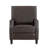 Push Back Reclining Chair  Self-Reclining Motion Chair 1Pc Cushion Seat Solid Wood Frame Modern Living Room Furniture-1061752042