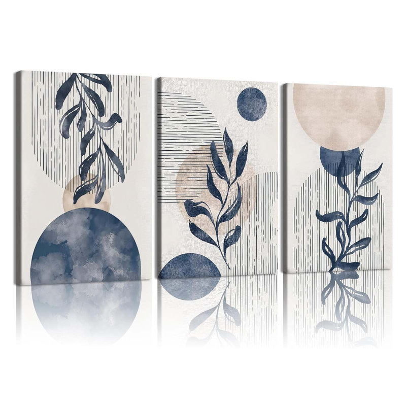 3 Piece Wrapped Canvas Wall Art