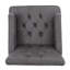 Siège confortable en microfibre avec pieds et tissu confortable en mousse de bouleau brun foncé contemporain-126678439