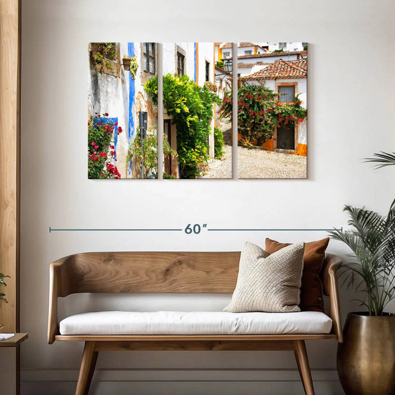 Lilie Old Town Of Obidos, 28" H x 45" W