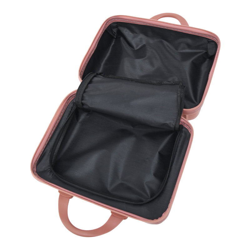 Travel Case, Rose Gold