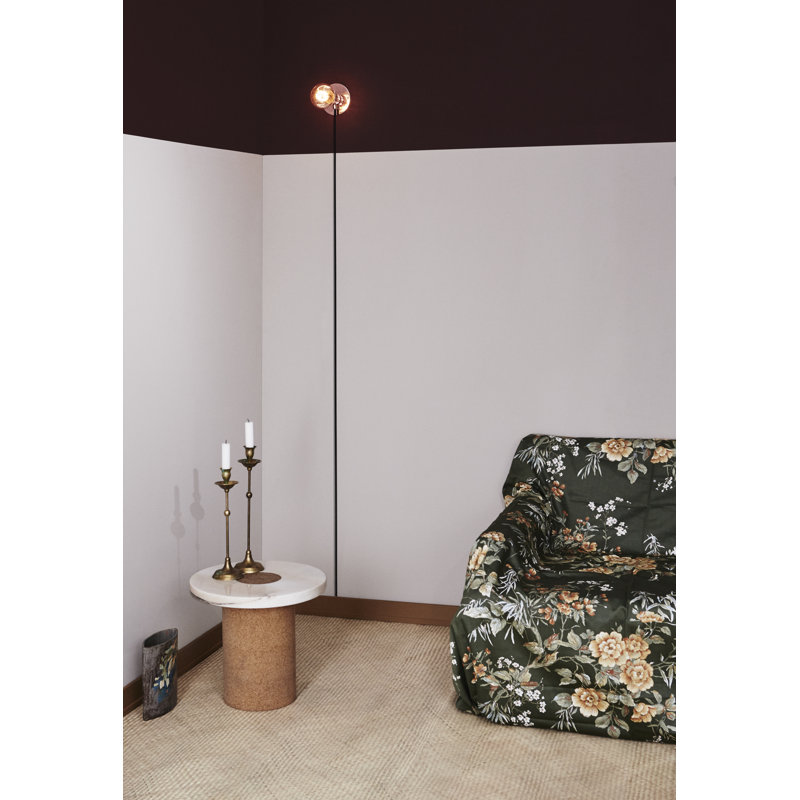 E27 Wall Light, Brass, 9.8" H x 9.8" W x 2.8" D