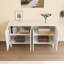 Buffet avec portes à motif ondulé-1677509431