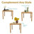 Rodanthe Acacia Outdoor Dining Table