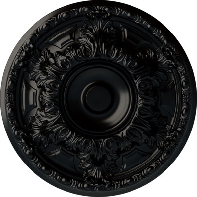 Endurathane Lyon Ceiling Medallion, 23 1/2"OD x 3 1/4"P (Fits Canopies up to 3 5/8"), Hand-Painted Gobi Desert Finish
