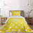 Vibrant Polyester Geometric Shapes Coverlet-522923745