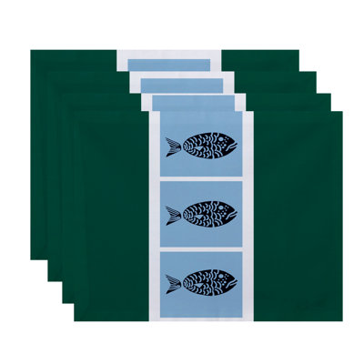 Bartow Polyester Nautical Rectangle Placemat
