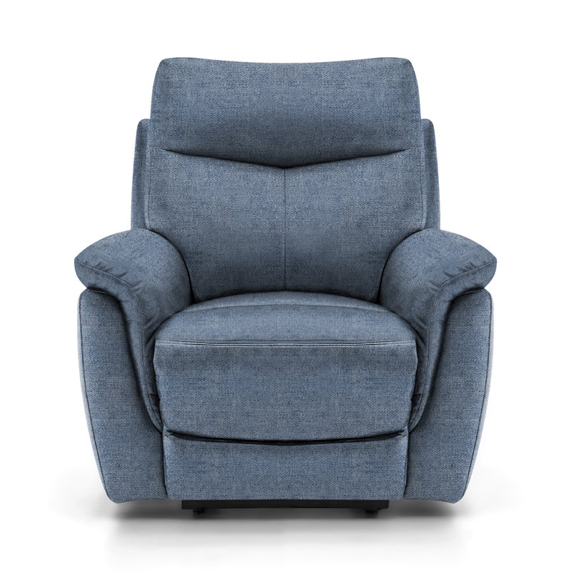 Holland Power Recliner Chair, Sky