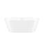 59" X 28" Freestanding Soaking Acrylic Bathtub