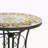Round Ceramic Outdoor Side Table