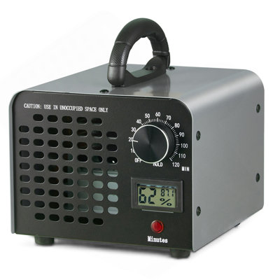 Générateur d'ozone, dissolvant d'odeurs 36000Mg / H, générateur d'ozone commercial / industriel de grande capacité, désodorisant à ioniseur d'air domestique avec réglage de 0 à 120 minutes pour les pièces, les voitures et les animaux de compagnie