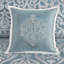 Édredon - très grand / argent. Médaillon. Rembourrage. 8 pièces. Jupe de lit et coussins décoratifs pour un très grand tissage texturé. . Édredon, taies décoratives, oreillers européens,-121159159-121159163