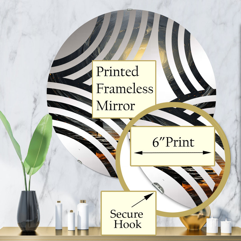 Analiz Circle Mirror, 31.4" x 31.4"