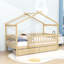 Lit de jour en bois avec deux tiroirs et pieds Saffir-88567876-88567873