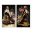 «Gold Champagne Heel III», 2 pièces sur toile-1001175906-1001175197