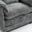 Fauteuil surdimensionné simple rembourré avec repose-pieds Boucle-1643506150