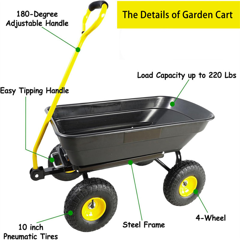 Chariot de jardinage extérieur