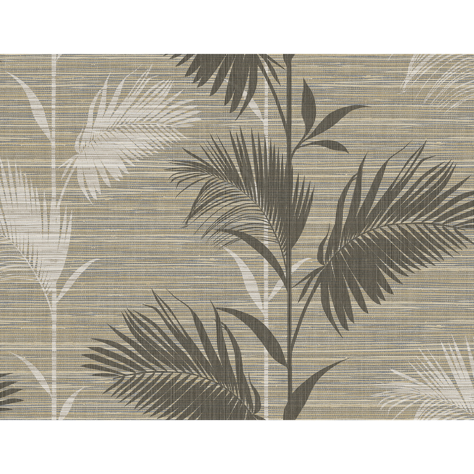 Paonia Modern Floral Wallpaper, Brown