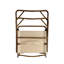 4 chaises portatives pliables - structure en aluminium avec pour voyage, arrière-cour, patio, plage, pêche et 4 chaises de pêche, concert