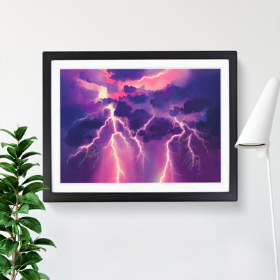 Watercolour Lightning Vol.3 - Single Picture Frame Print