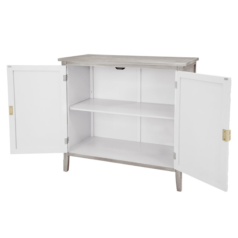 Armoire à deux portes pour un décor de style américain, idéale pour la chambre à coucher, le salon et le bureau, offrant un grand espace de rangement
