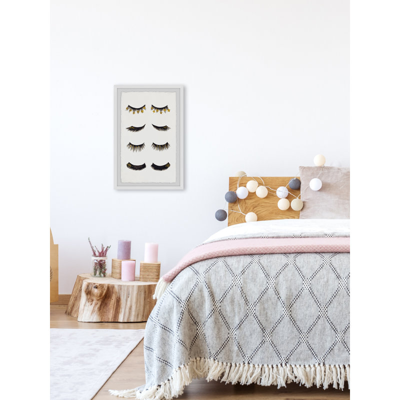 Assorted Eyebrows - Single Picture Frame Painting, 30cm H x 20cm W