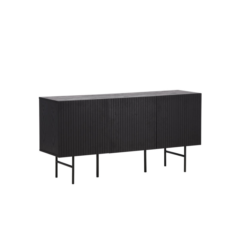Hertzfeld Steel Standard Accent Cabinet, Black