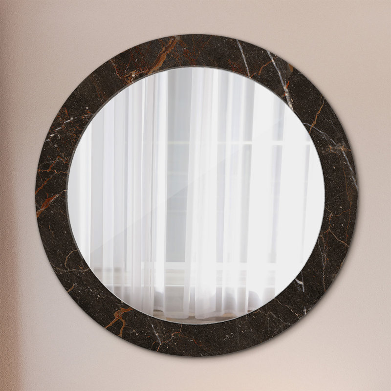 Huldar Glass Flat Wall Mirror, 70cm H x 70cm W