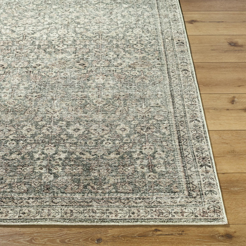 Galey Alix x Livabliss Collins Avenue III Indoor Machine Woven Area Rug, Rectangle 2'1" x 3'9", Ivory
