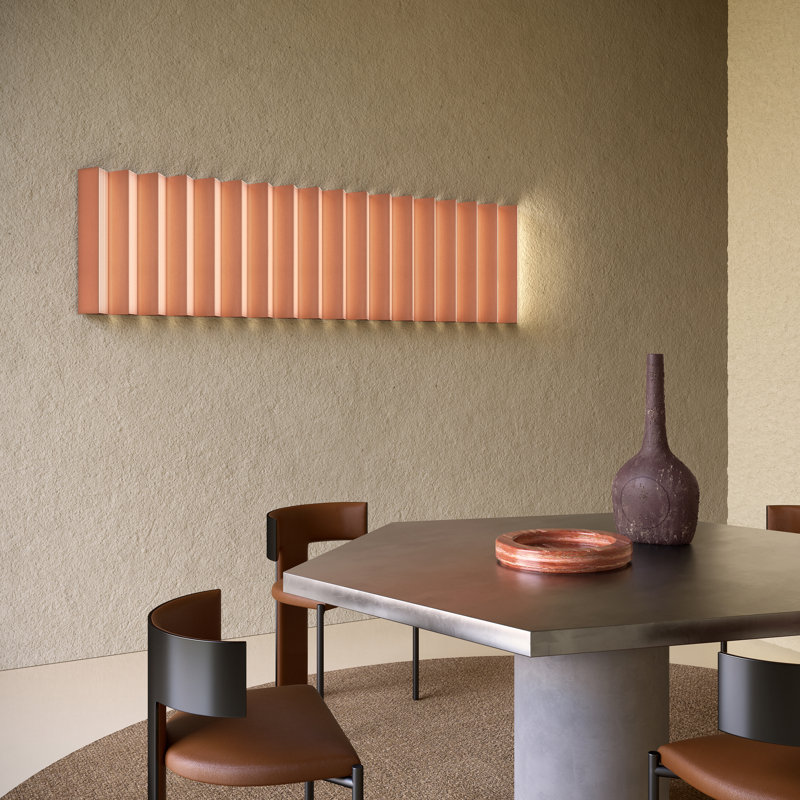 Stick Ap Trio Mounted Sconce, Satin Copper