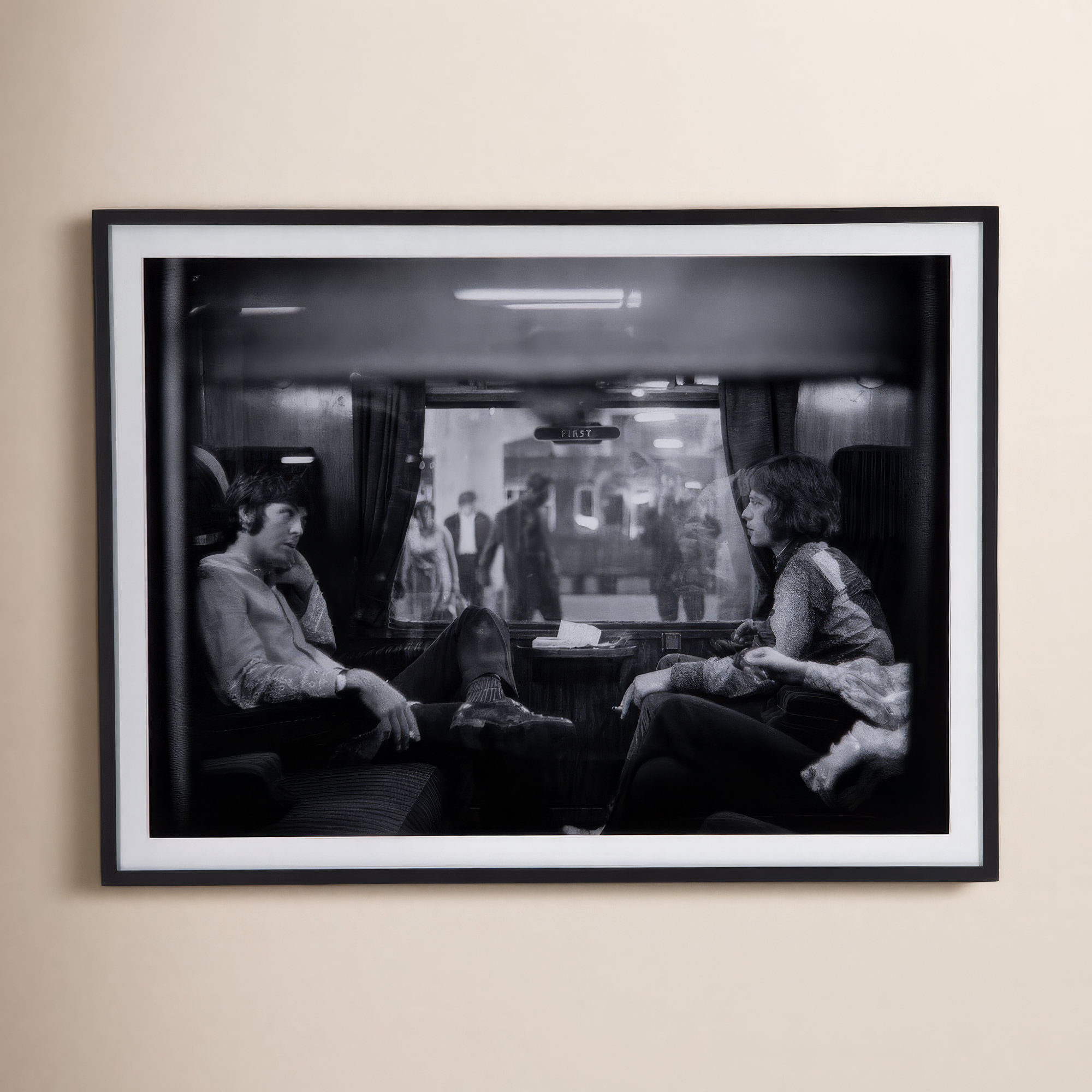 McCartney & Jagger by Getty Images, 18" H x 24" W x 1.5" D