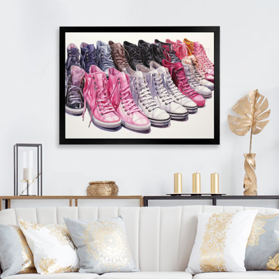 " Fashion Pink Sneakers Obsession IV "