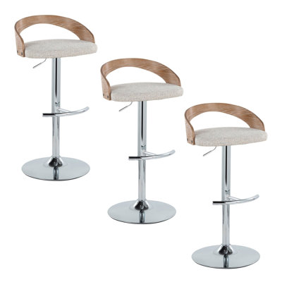 Adjustable Barstool with Swivel