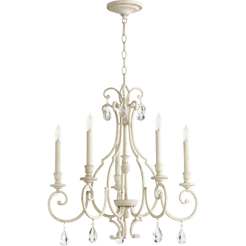 Richason 5 - Light Classic / Traditional Chandelier, Persian White