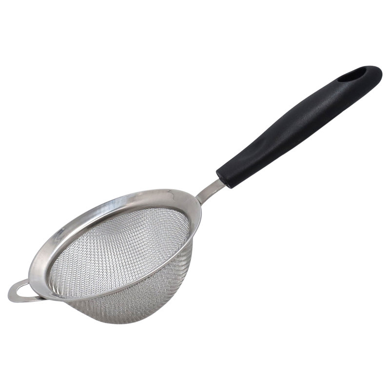 Buckingham Fine Mesh Strainer Stainless Steel, 5.5cm H x 7cm W x 9cm D