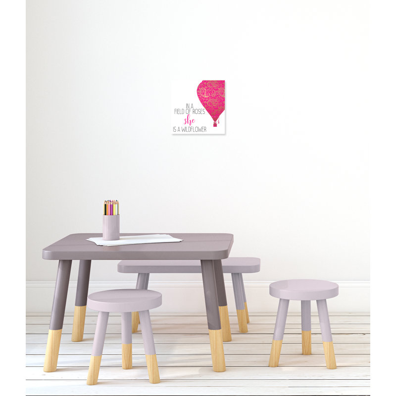 Il s’agit d’un wildflower, H 12 po x l 12 po x P 1,5 po, Toile