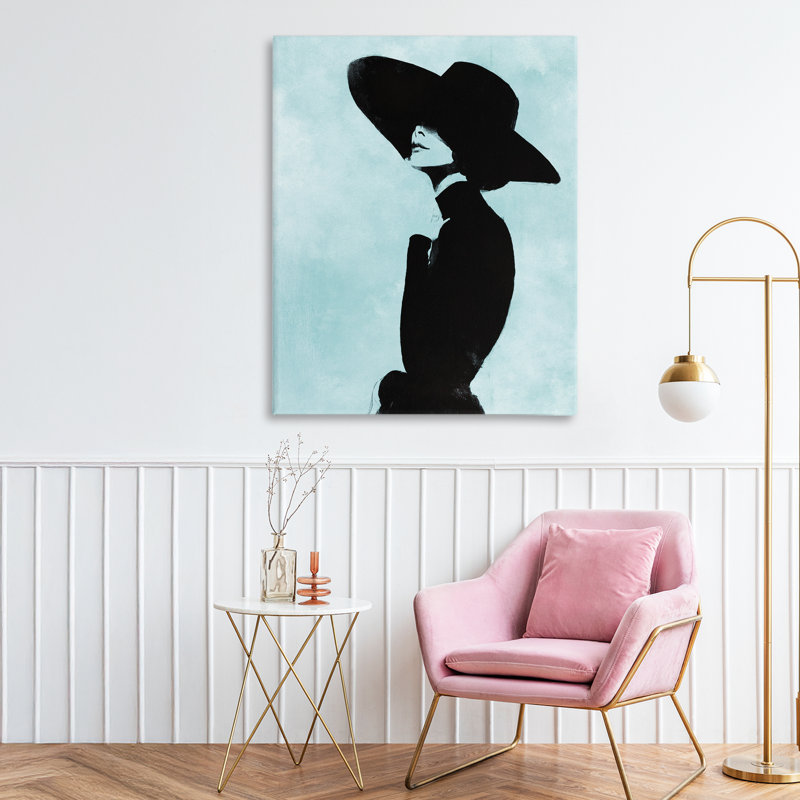 Eclipse en toile noire, design par Svetlana Aleynikova, H 30 po x l 24 po
