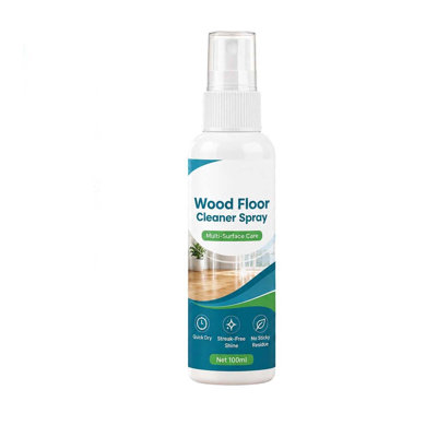 the Decontaminant Wood Floor Cleaner Spray Streak-Free Multi- Polishing Care Spray For Hardwood Floors 100ml