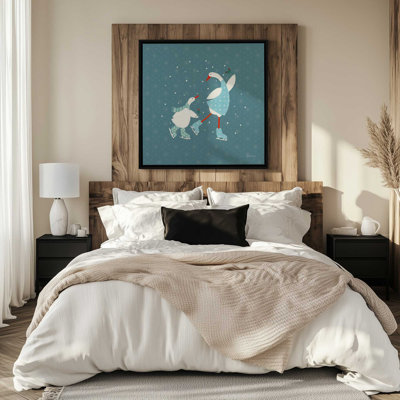 «Ducks in the Snow» par Yvette St. Amant, reproduction d'art sur toile