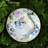 Ondina white porcelain teacup and saucer set (Service for 6), floral & gold trim