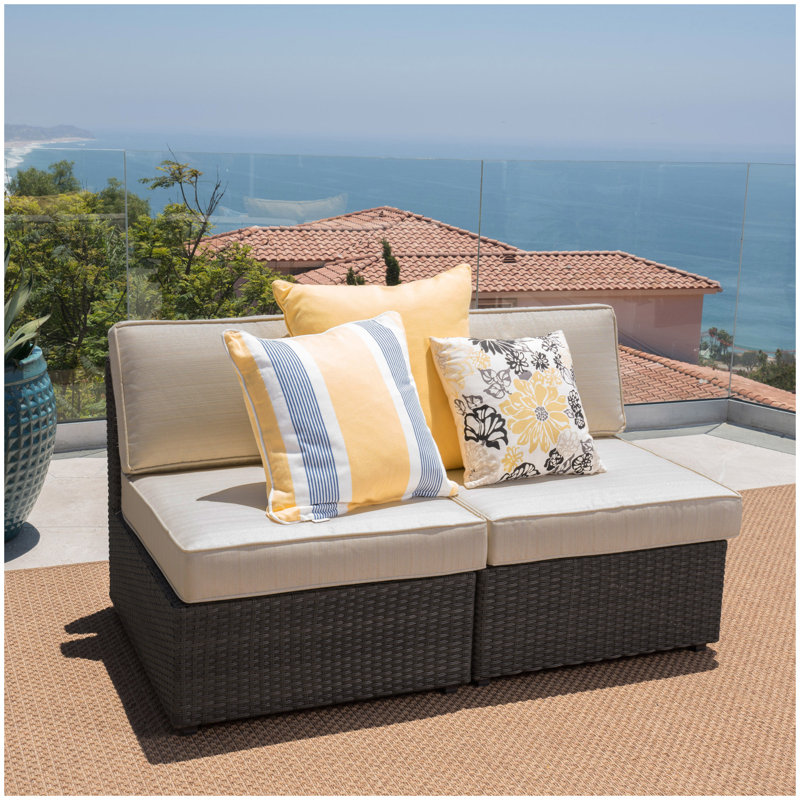 SANTA CRUZ ARMLESS CHAIR, Beige