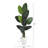 63 " H Faux Banana Leaf Tree