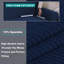 Housse pour causeuse à coussins carrés-317004240