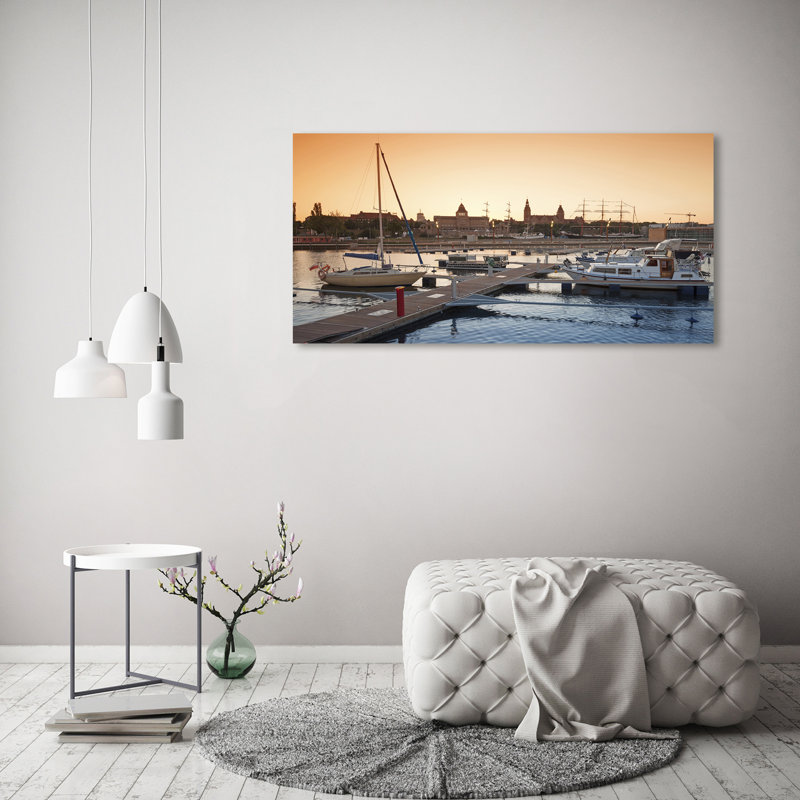 Szczecin Poland - Wrapped Canvas Print