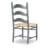 Country Living Vintage Market Rush Seat Ladder Back Side Chair-1085339105