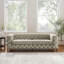 Ghaleb 237Cm Velvet Square Arms Sofa-639926100-639926111